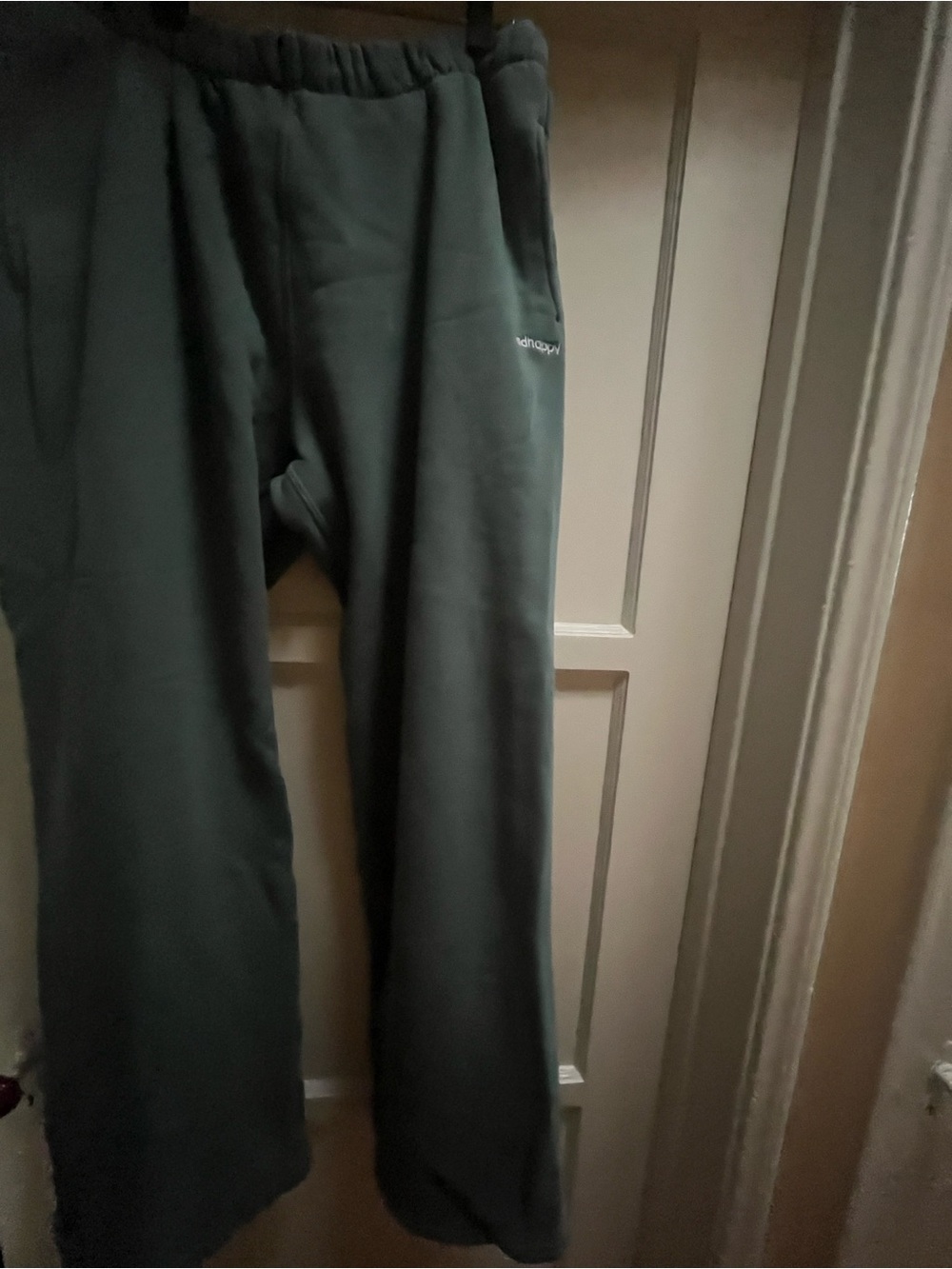 Madhappy Men's Relaxed-Fit Sweatpants — Dark Green Size XL - Picture 3 of 5